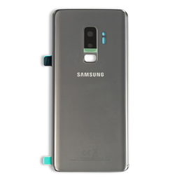 Back Glass for Samsung Galaxy S9+ (w/ Adhesive) (Prime - OEM) - Titanium Gray