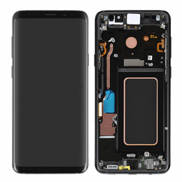 LCD & Digitizer Display Assembly with Frame for Samsung Galaxy S9 - Midnight Black