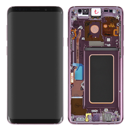 LCD & Digitizer Display Assembly with Frame for Samsung Galaxy S9 - Lilac Purple