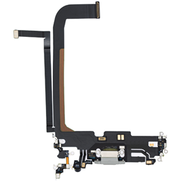 Charging Port Flex Cable Compatible For iPhone 13 Pro Max- White