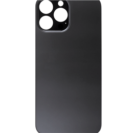 iPhone 13 Pro Max Bigger Camera Hole Back Glass(no logo)-Black