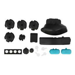 NS Left Trigger Buttons for Nintendo Switch Joy-Con Blue 17pcs in one set